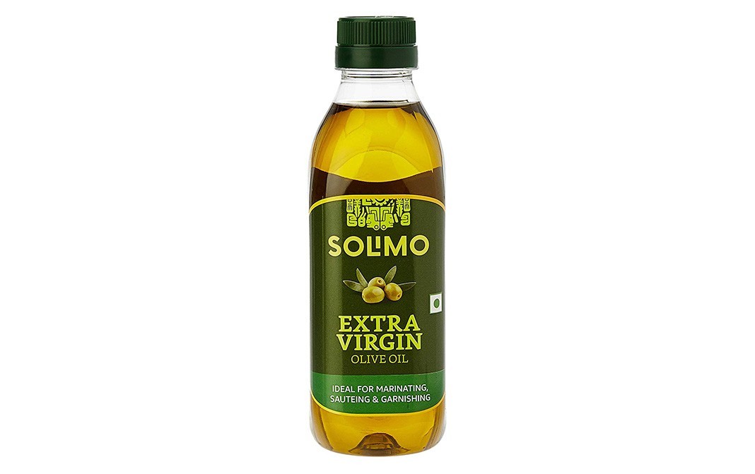 Solimo Extra Virgin Olive Oil    Plastic Bottle  500 millilitre